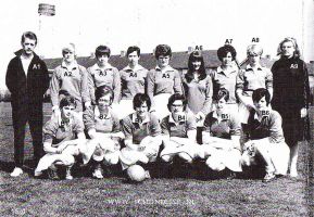 Korfbal vereniging Avanti in 1968.