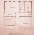 Nieuwe plattegrond van de verdieping van het raadhuis na de verbouwing in 1914. Voor meer details klik hier.