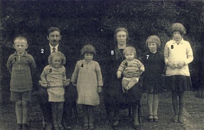 31 mei 1932. Toon en Josien Kooijmans zijn 10 jaar getrouwd en hadden toen 6 kinderen.