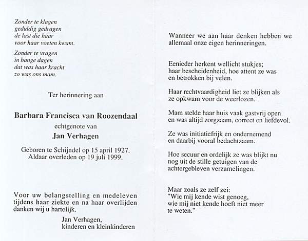 Bestand:Barbara Francisca van Roozendaal (1927-1999).jpg