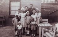 Familie Tibosch 9 augustus 1942.