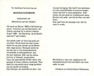 Marinus Eijkemans (1895-1981).
