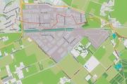 Het vliegveld in Schijndel was gesitueerd binnen de rode lijnen. Voor meer details klik hier.