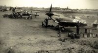 Militair vliegveld begin 1945 voor het 66e squadron Spitfires. Het vliegveld is slechts 2 maanden operationeel geweest. Voor meer details klik hier.